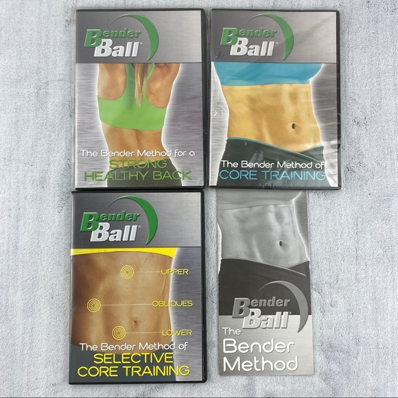 Bender Ball Workout 3 DVD's Strong Back and Core Exercises The Bender Method - Picture 2 of 8